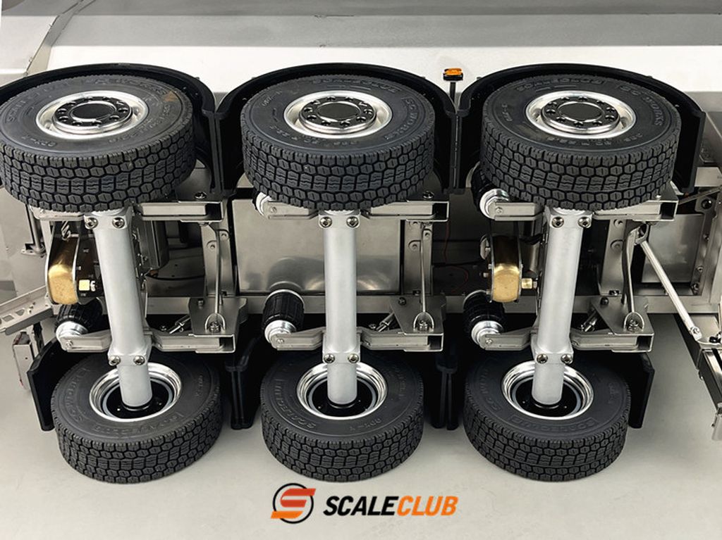 ScaleClub 1_14 Rundmuldenkipper 3-Achs mit 2x Liftachse - RC-Zubehoer