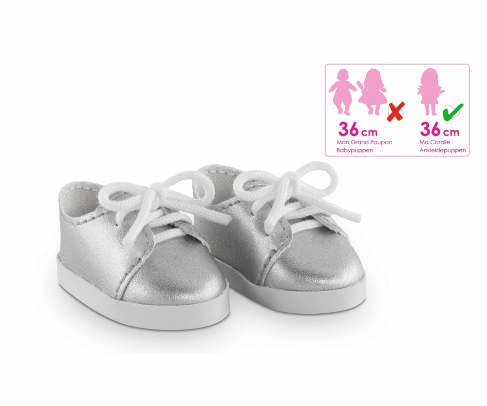 Corolle MC silberne Schuhe - RC-Zubehoer