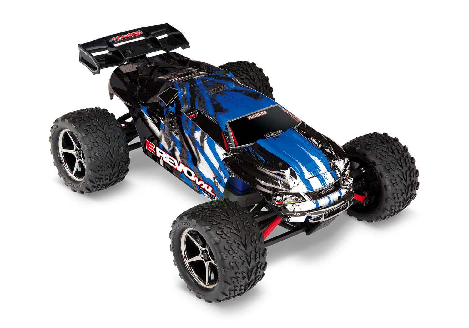 Traxxas E-Revo 4x4 VXL Racing Truck 1:16 RTR blau Traxxas E-Revo 4x4 VXL Racing Truck 1:16 RTR blau