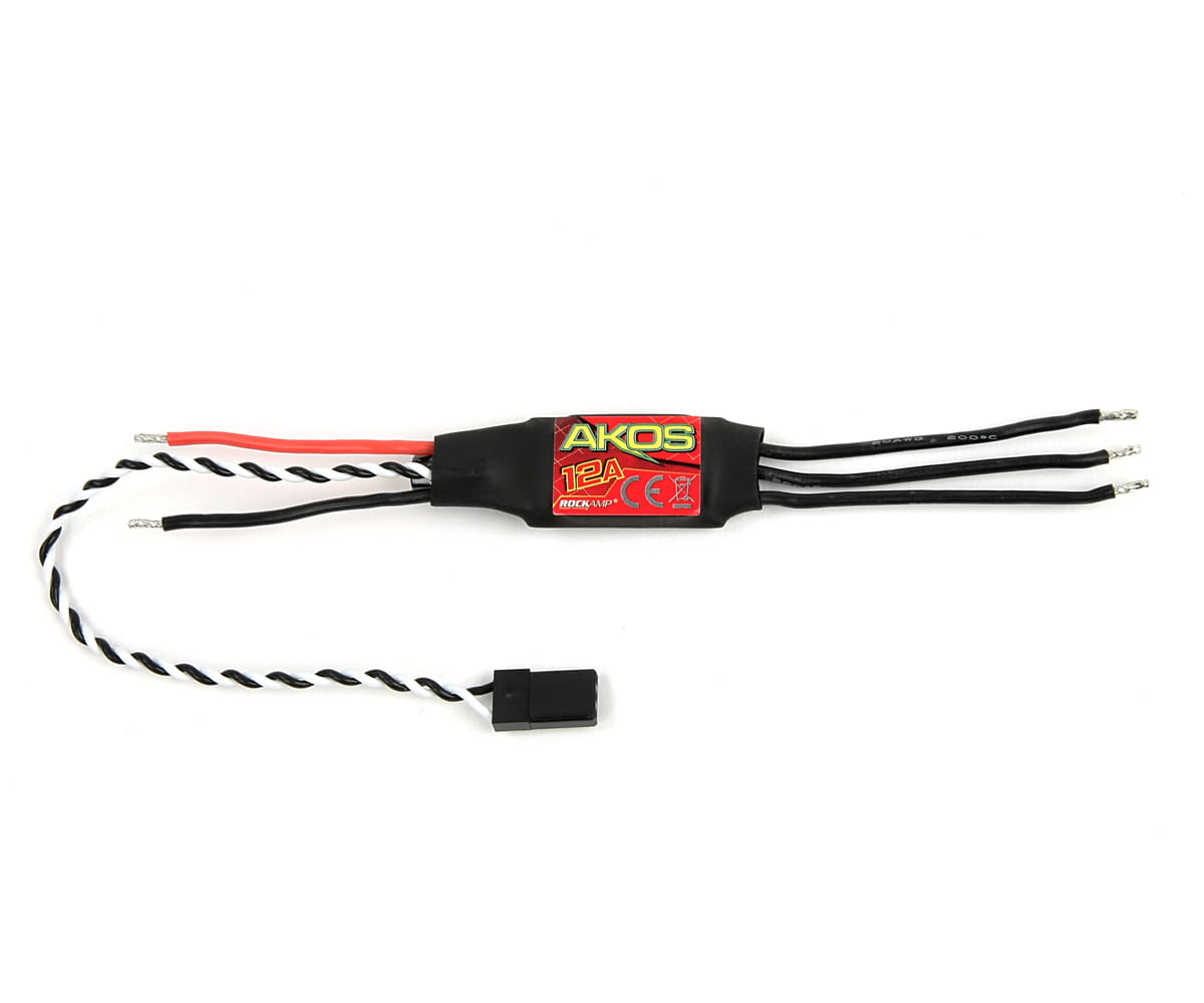 Robitronic Rockamp Akos 12A _ 2-4S Lipo OPTO - RC-Zubehoer
