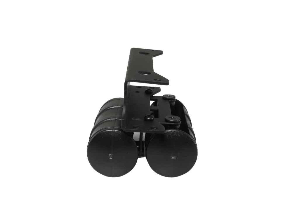 JXModel 1_14 Hecktraverse aus Stahl schwarz mit Kesseln - RC-Zubehoer