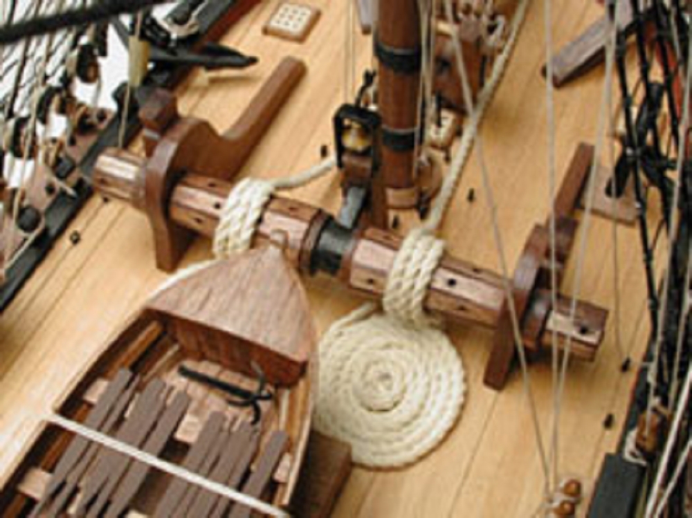 Modellbausatz der Bounty im Massstab 1_64_ detailgetreue Nachbildung des historischen Schiffs