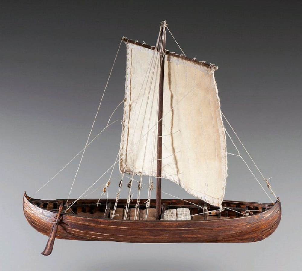 knarr wikingerschiff 1 72 modellbausatz aus holz historisches schiffsmodell Knarr Wikingerschiff 1_72 Modellbausatz aus Holz - Historisches Schiffsmodell der Wikinger