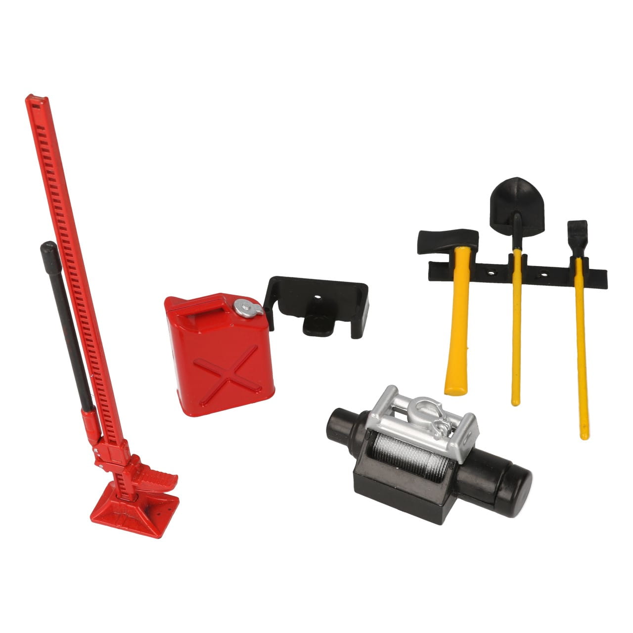 Robitronic Werkzeug Set mit Halterung Dekor Rot