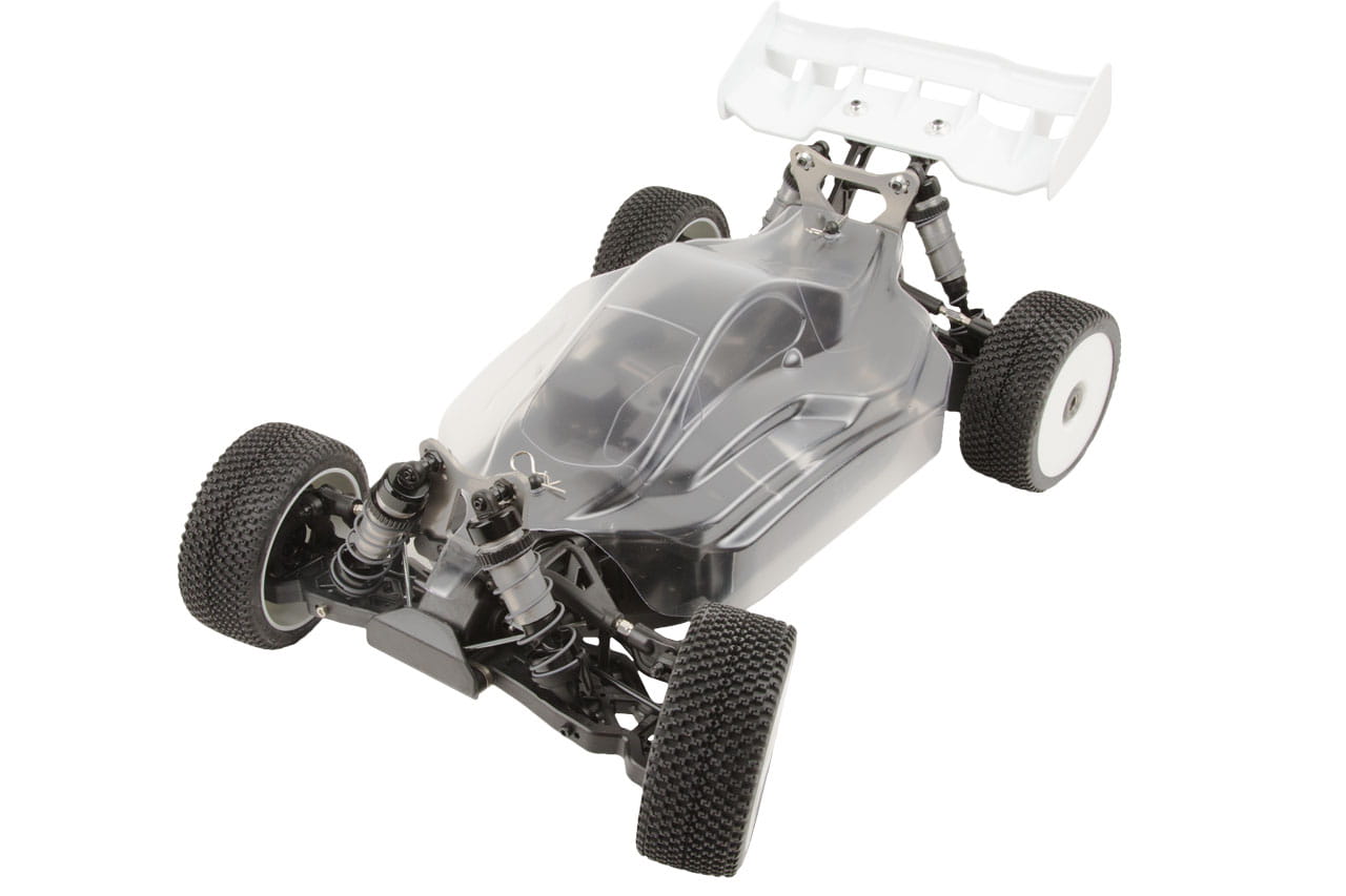 Hobao 1:8 RC Hyper VSE Elektro Buggy 80% ARR Roller (klare Karosserie