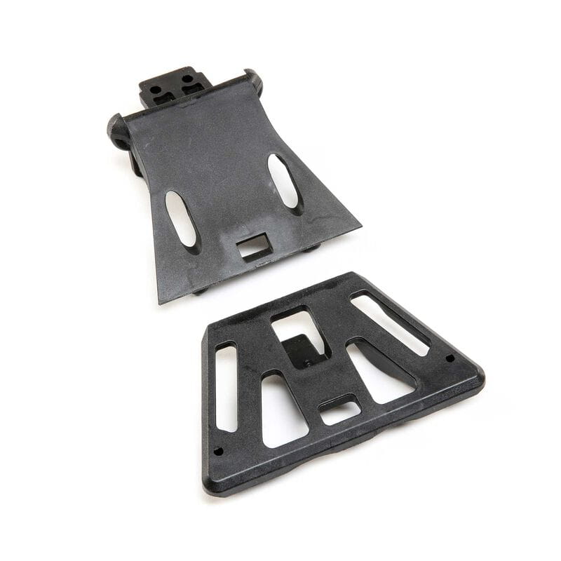 Losi Front Skip Plate and Support Brace: SBR 2.0