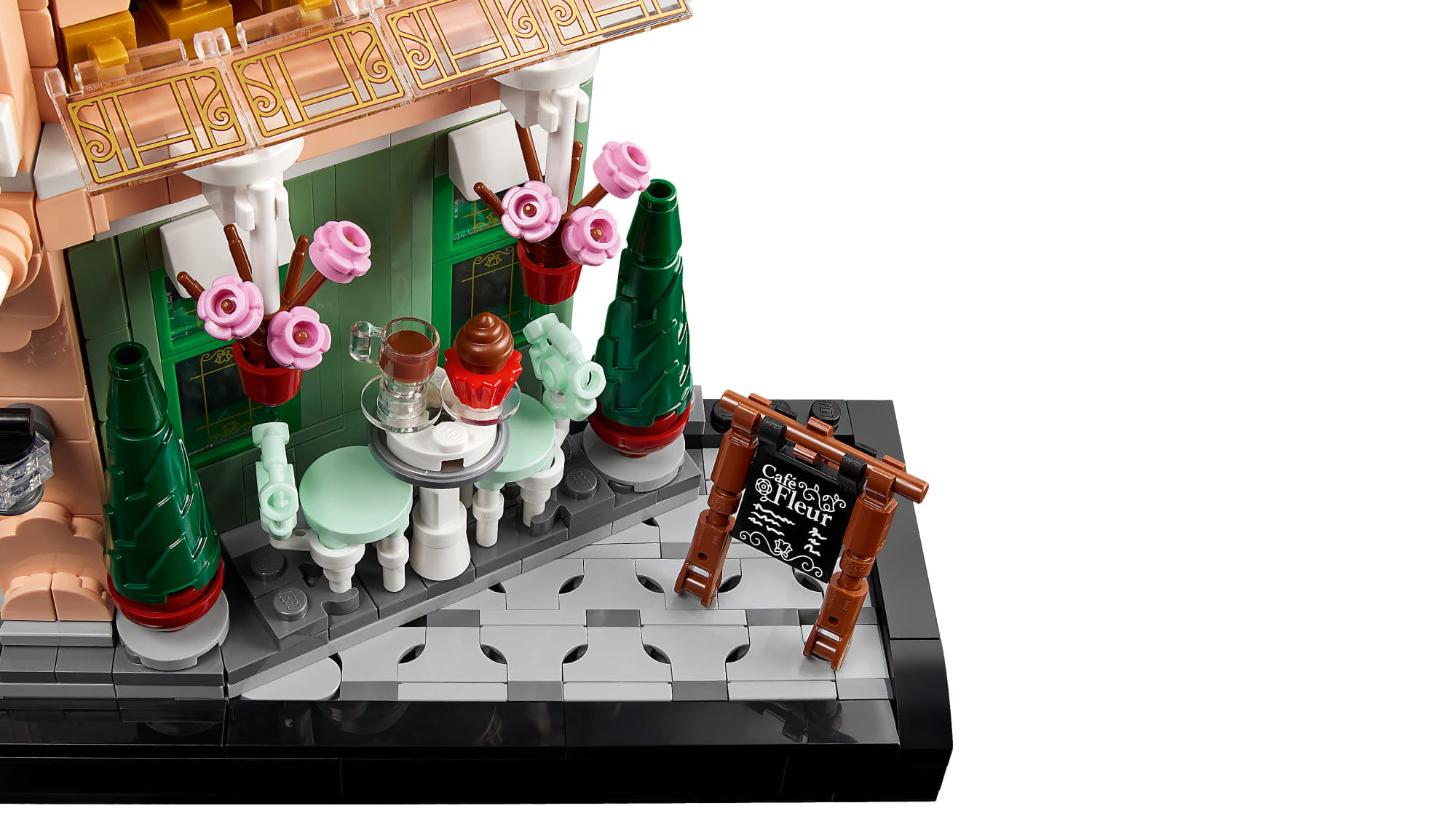 LEGO® Icons Franzoesisches Cafe 10362 - Franzoesisches Bistro zum Bauen