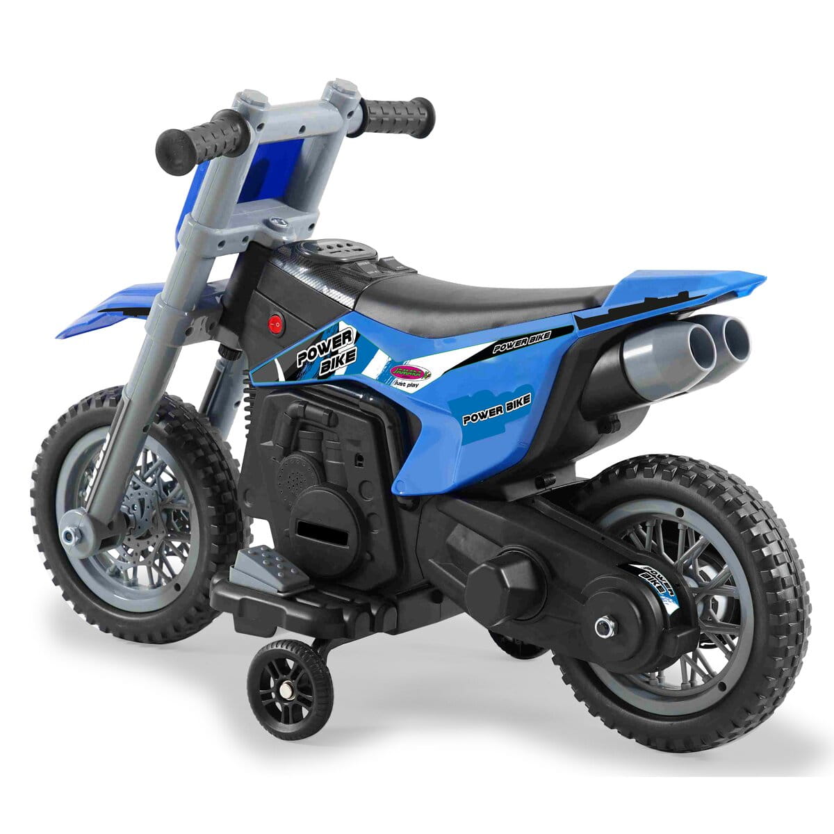 Jamara Ride-on Motorrad Power Bike blau 6V