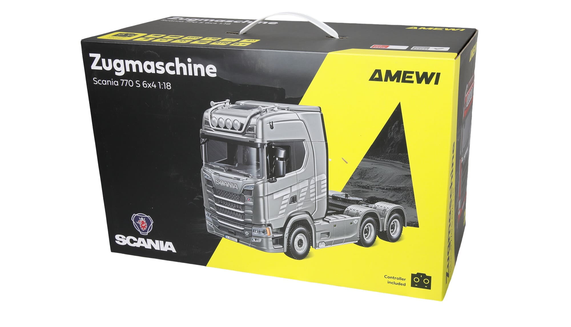 Amewi Scania 770 S Zugmaschine 6x4 1_18 RC Truck RTR silber - Art_-Nr. 22762