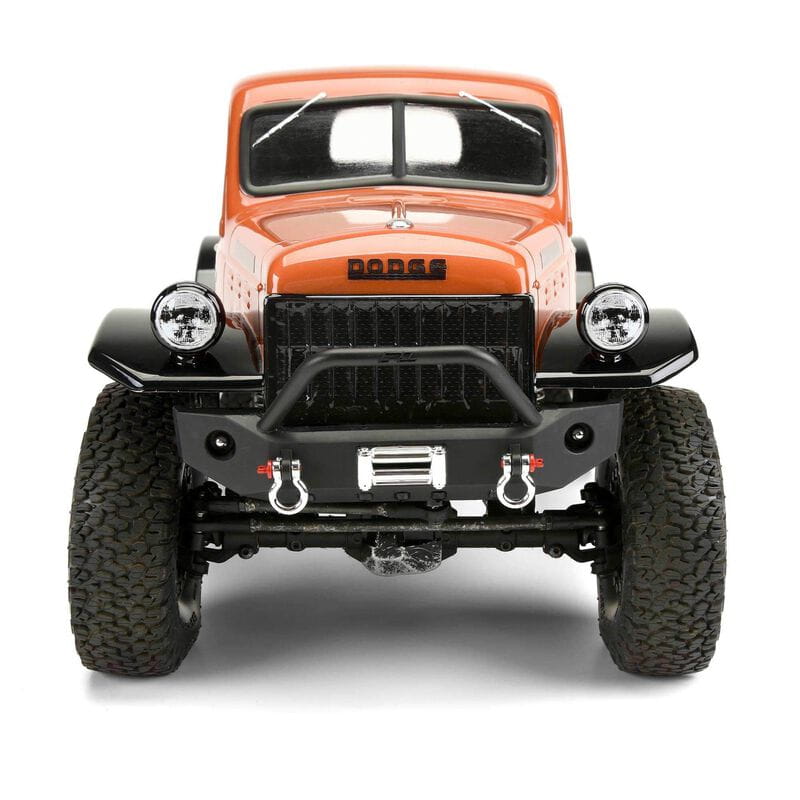 Proline 1946 Dodge Power Wagon Clear Body: 12.3 WB Crawler