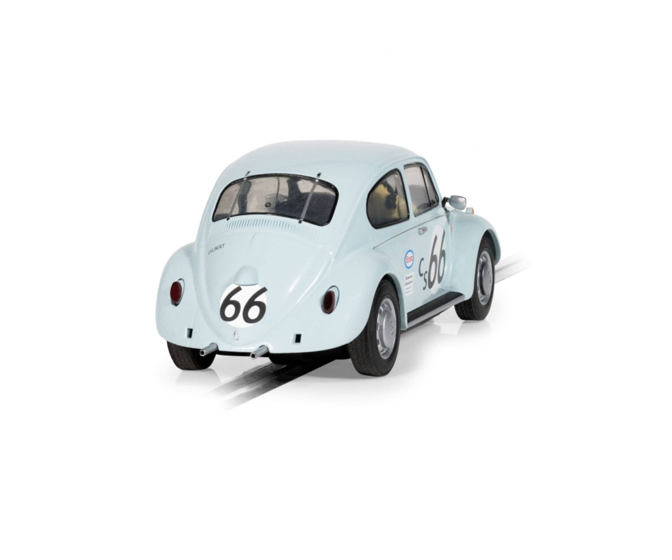 Scalextric 1_32 Volkswagen Kaefer #66 Bla Slotcar - Rennbahnauto - RC-Zubehoer