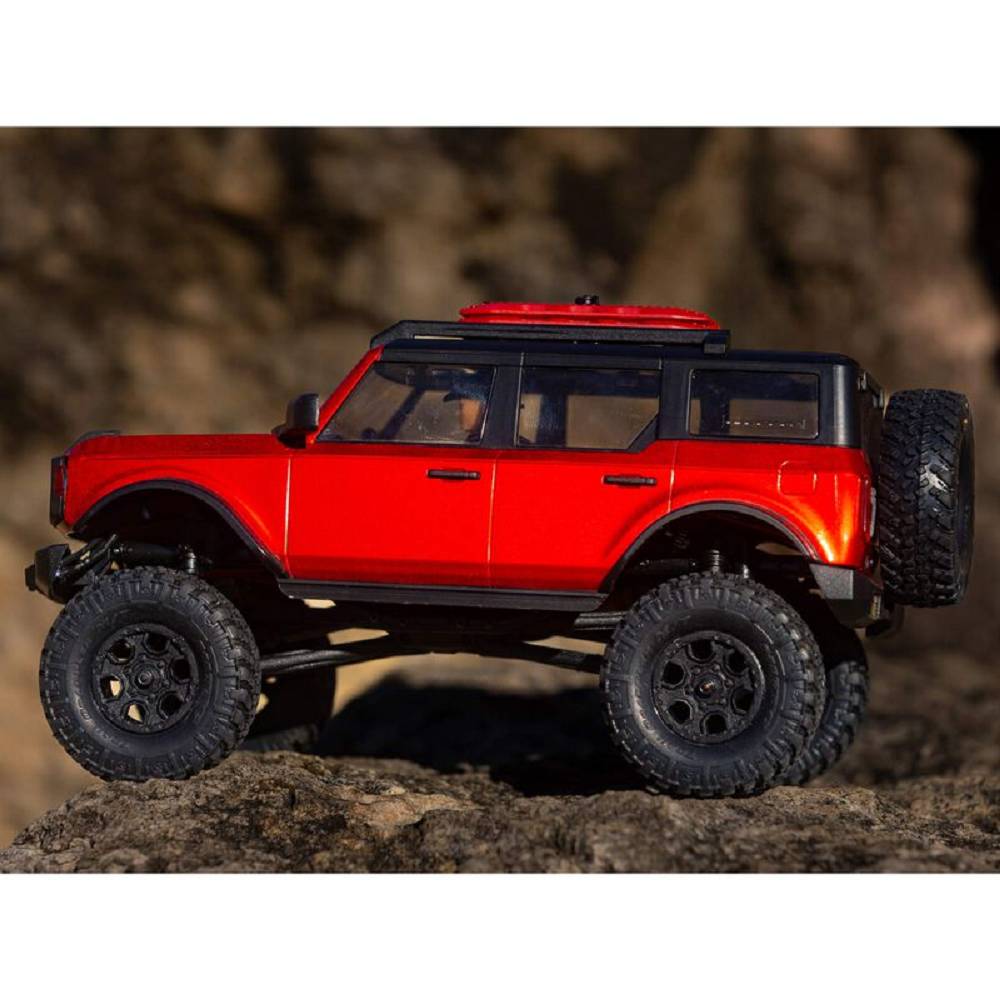 Axial RC Crawler SCX24 2021 Ford Bronco 4WD 1:24 RTR Rot Axial RC Crawler SCX24 2021 Ford Bronco 4WD 1:24 RTR Rot