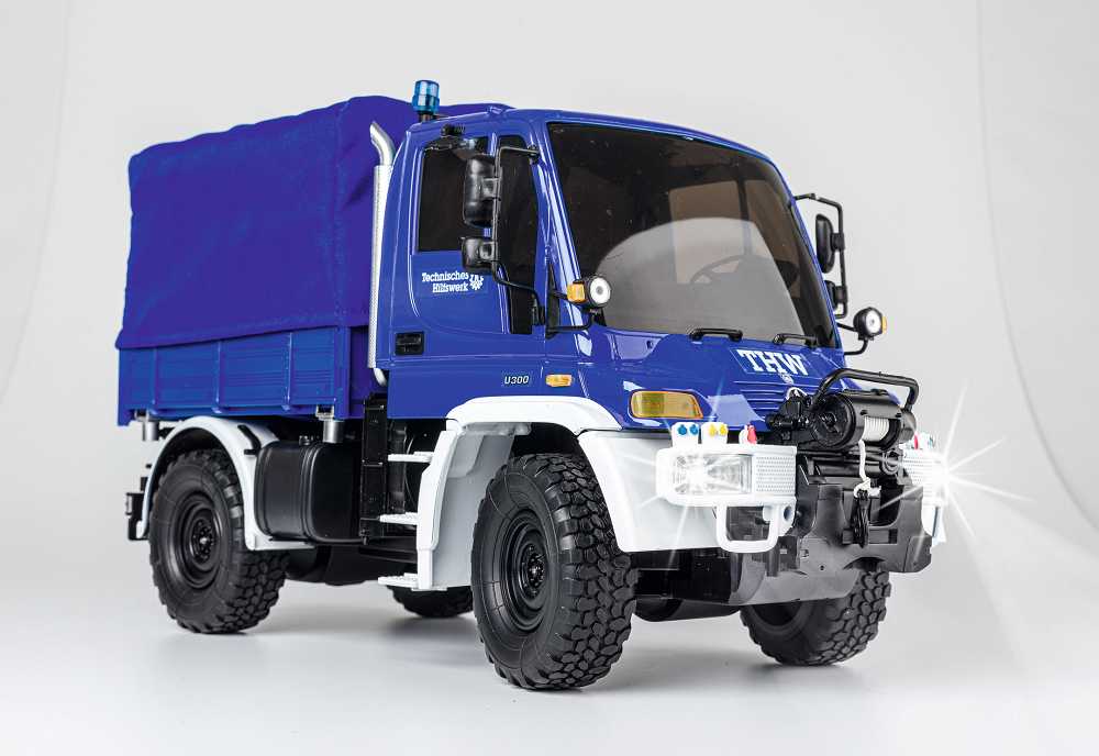 Carson RC 1:12 MB Unimog U300 THW 2,4 Ghz 100% RTR