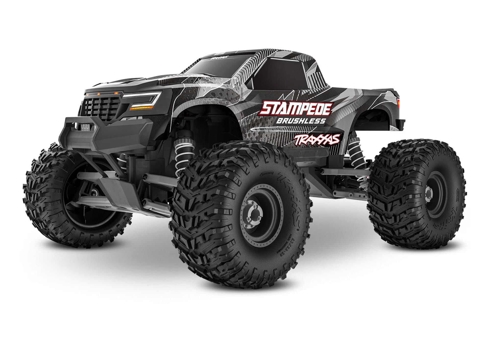 Traxxas Stampede 2WD Monster Truck 1:10 VX3 Brushless RTR Schwarz