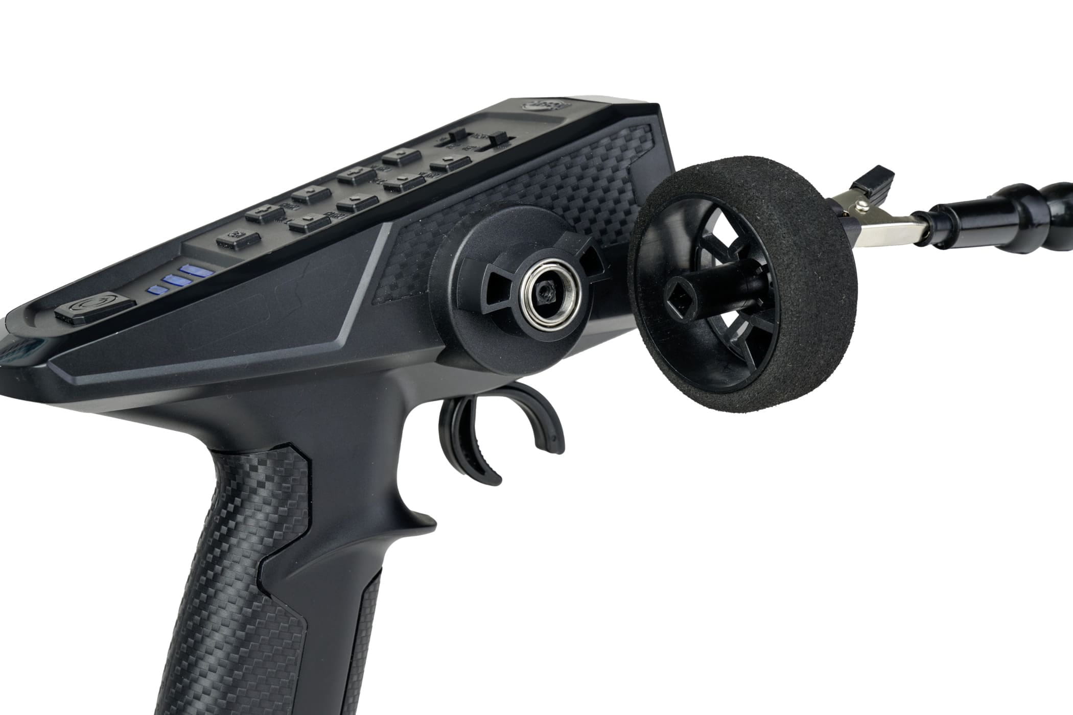 Carson Reflex Wheel Pro 4 Fernsteuerung mit Servo 5kg Carson Reflex Wheel Pro 4 Fernsteuerung mit 5kg Servo fuer RC Modelle