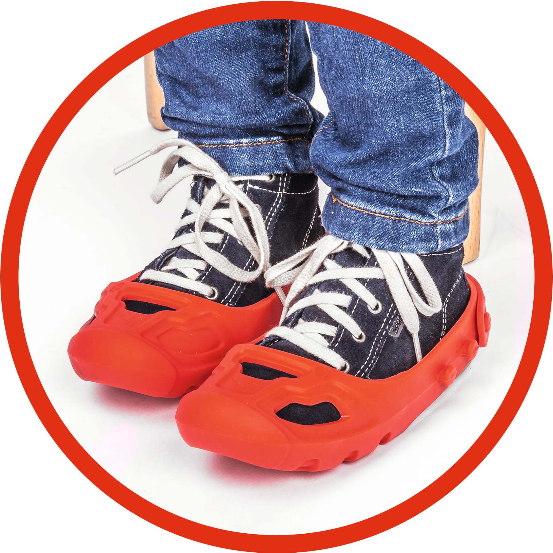 BIG Shoe Care Schuh Schoner Rot 21-27 BIG Shoe Care Schuh Schoner Rot 21-27