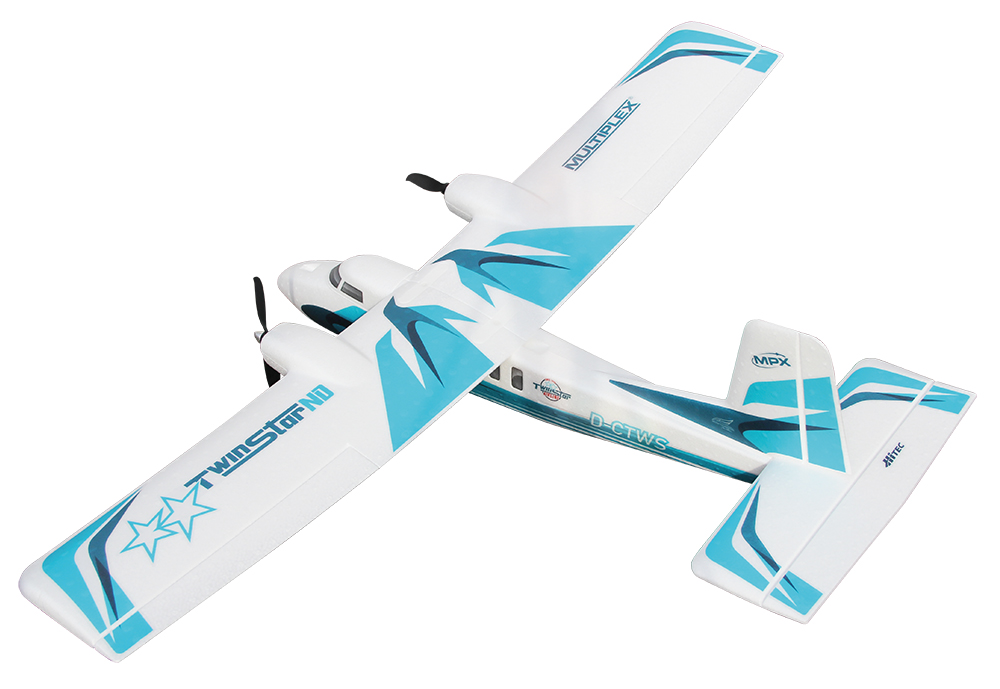 Multiplex TwinStar ND Flugmodellbausatz mit 1420 mm Spannweite