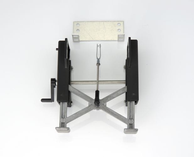 Wedico Auflieger-Doppelstuetze mit Gelenkfuss V2 fuer Servobedienung - RC-Zubehoer