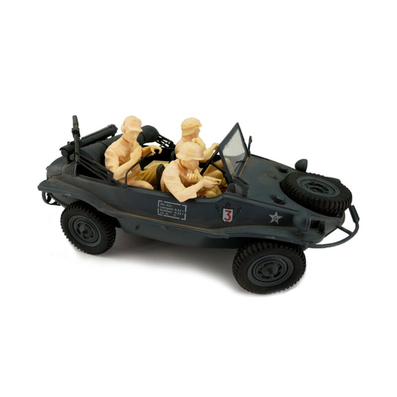 Torro 1_16 Figurenbausatz Schwimmwagen Besatzung 3er-Set - RC-Zubehoer