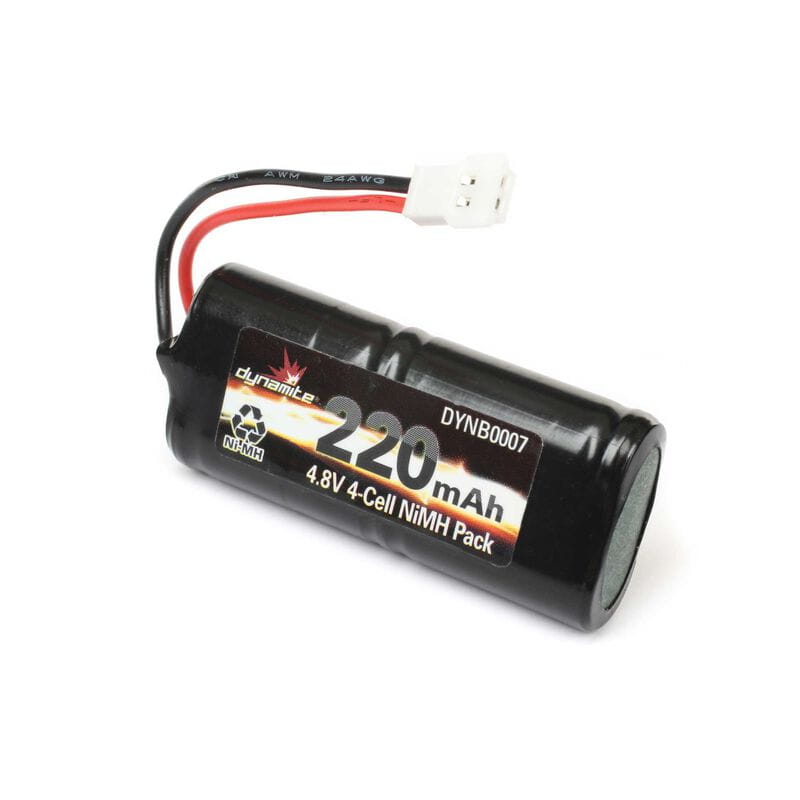 Dynamite 4.8V 220mAh NiMH Pack_ Micro SCT_ Rally_Truggy - RC-Zubehoer