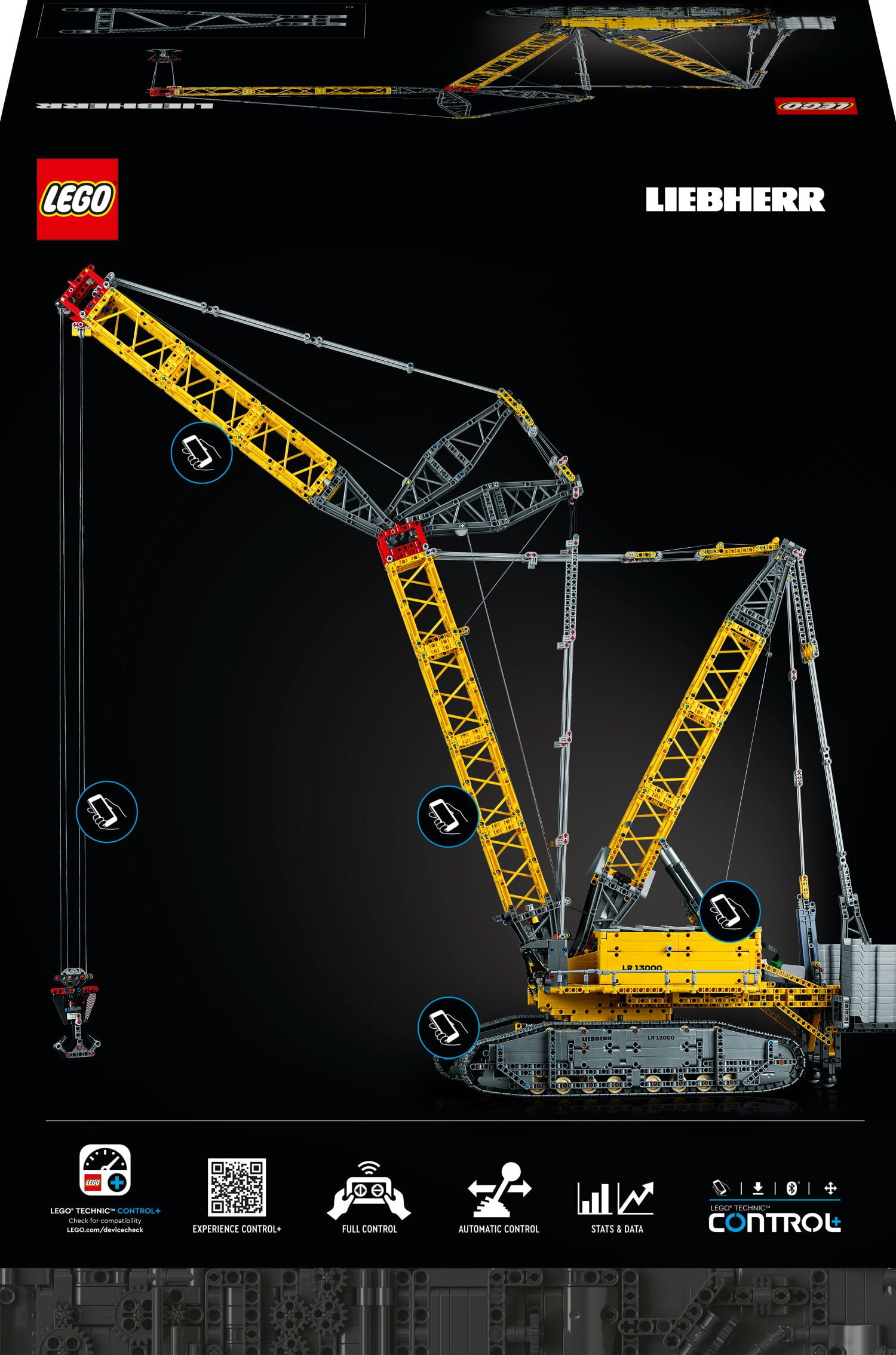 LEGO Technic Liebherr LR 13000 Raupenkran Control + App LEGO Technic Liebherr LR 13000 Raupenkran Control + App