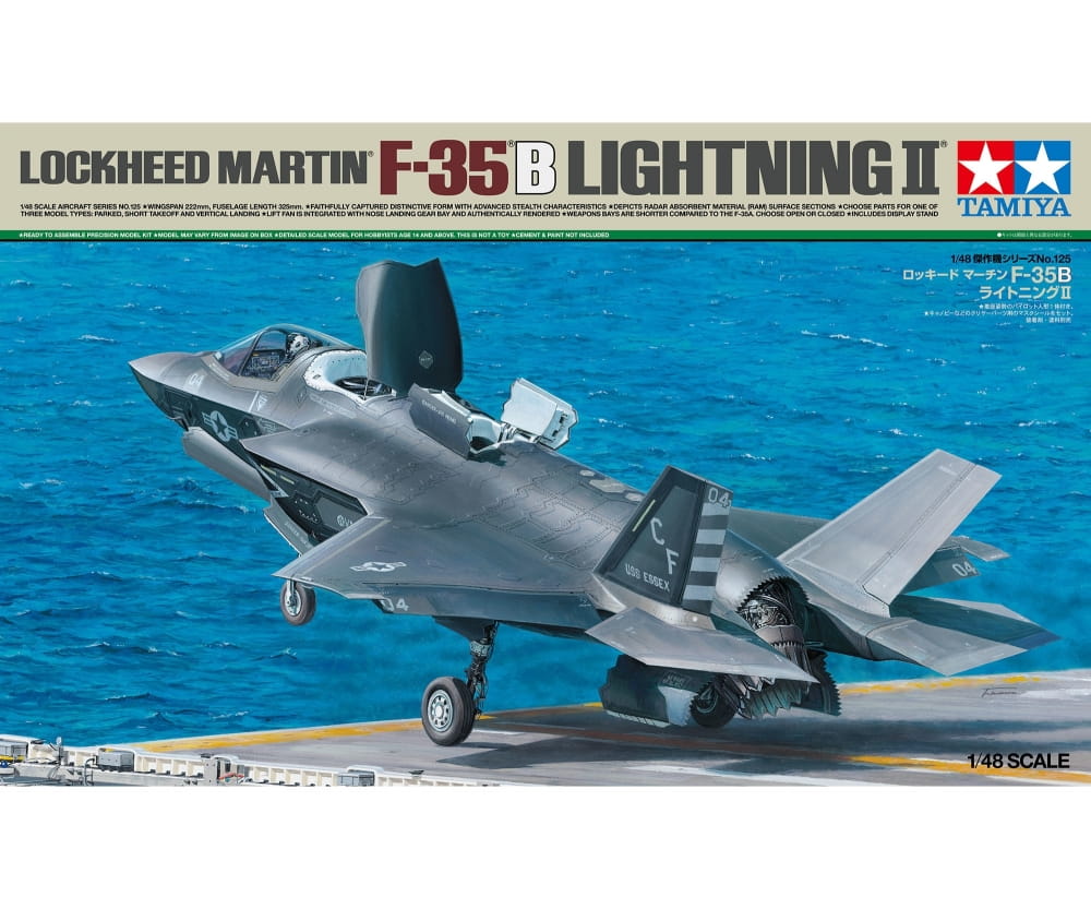 Tamiya 1_48 US F-35B Lightning II Plastik Modellbausatz - RC-Zubehoer