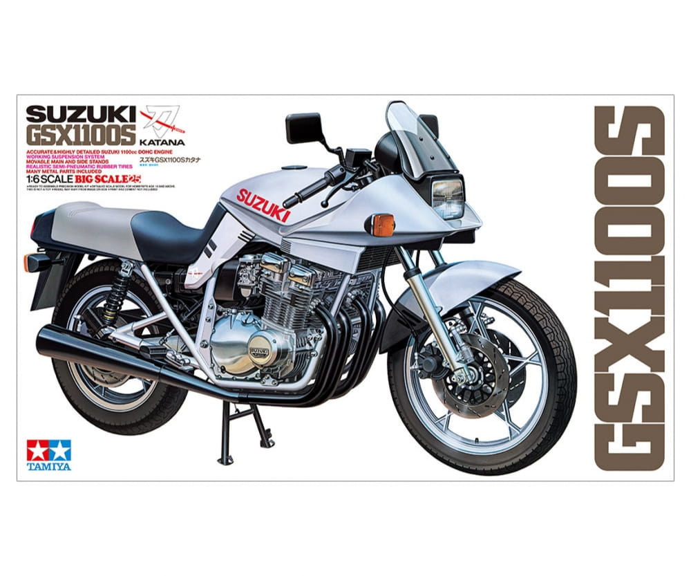 Tamiya 1:6 Suzuki GSX1100S Katana 1980