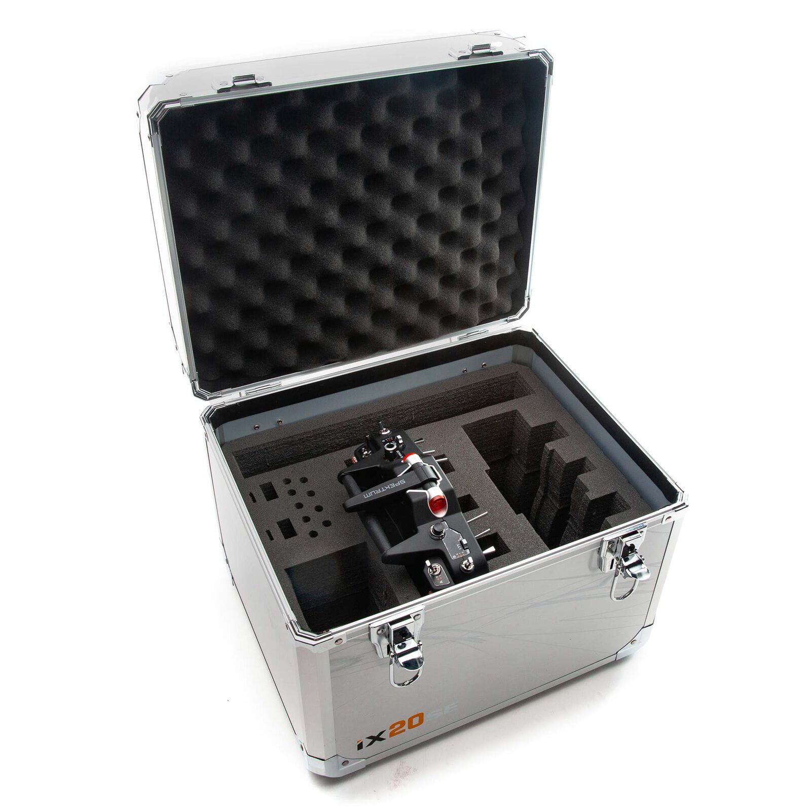 Spektrum iX20 SE RC Fernsteuerung mit Aluminium-Gimbals und Koffer_