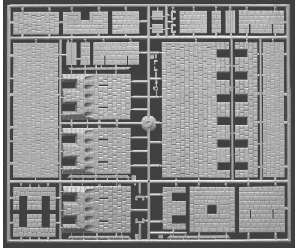 miniart 1 72 mittelalterliche burg Plastikmodellbau von Miniart 1-72 mittelalterliche burg
