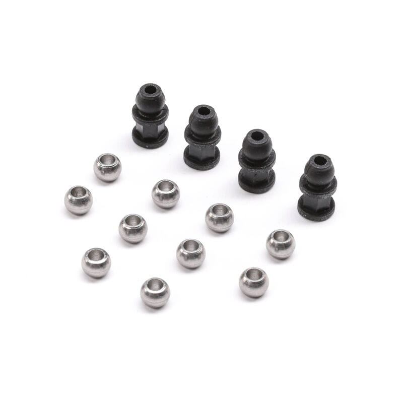 Losi Pivot Balls - Shock Mount_ Mini JRX2 - RC-Zubehoer