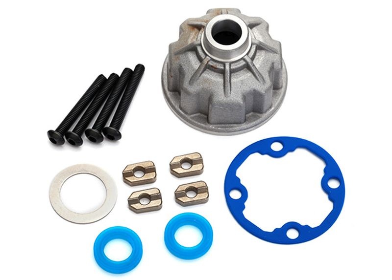 Traxxas Diff-Gehaeuse Alu mit Dichtungen - RC-Zubehoer