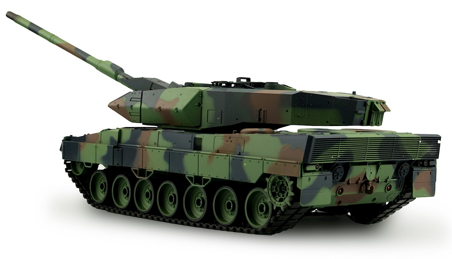 Heng Long pro 1:16 RC Panzer Leopard 2 A6 mit Sound, Rauch, RTR 2,4Ghz