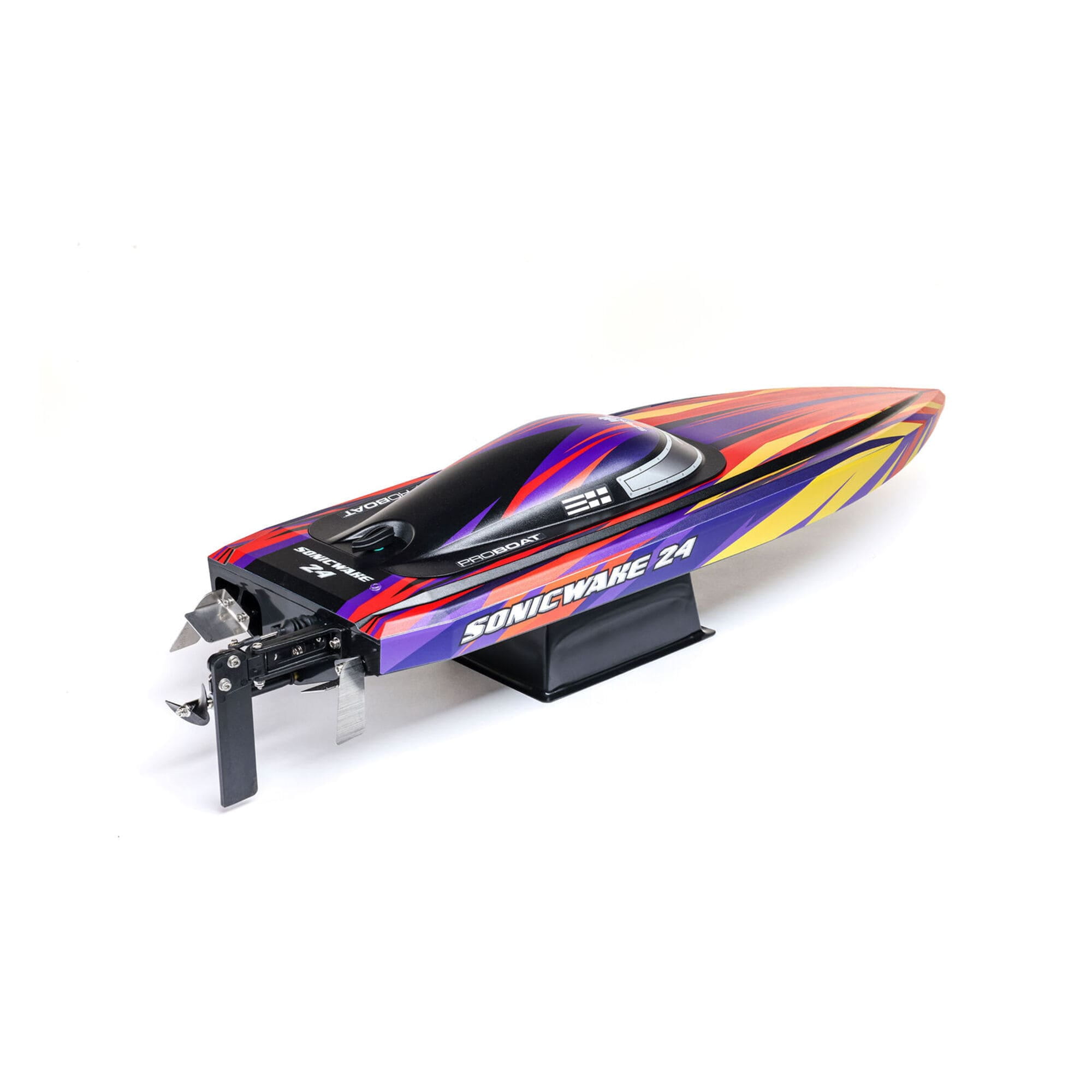 Pro Boat Sonicwake 24 Brushless RC Boot RTR in Rot