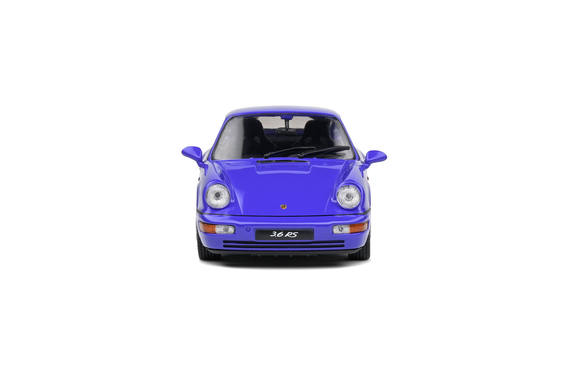 Porsche 911 _964_ Turbo 3.6 Modellauto 1_43 in Electric Blue