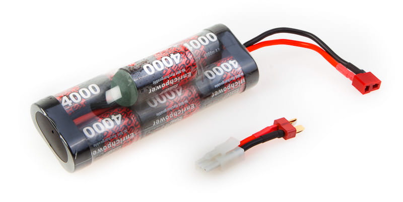 Robitronic NiMH 8_4V_ 4000mAh_ Hump Pack_ T-Stecker _ Tamiya - RC-Zubehoer