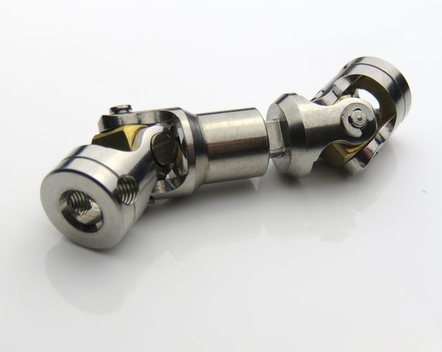 Lesu 1:16 Kardangelenk Edelstahl 43-50mm mit 4mm Bohrung
