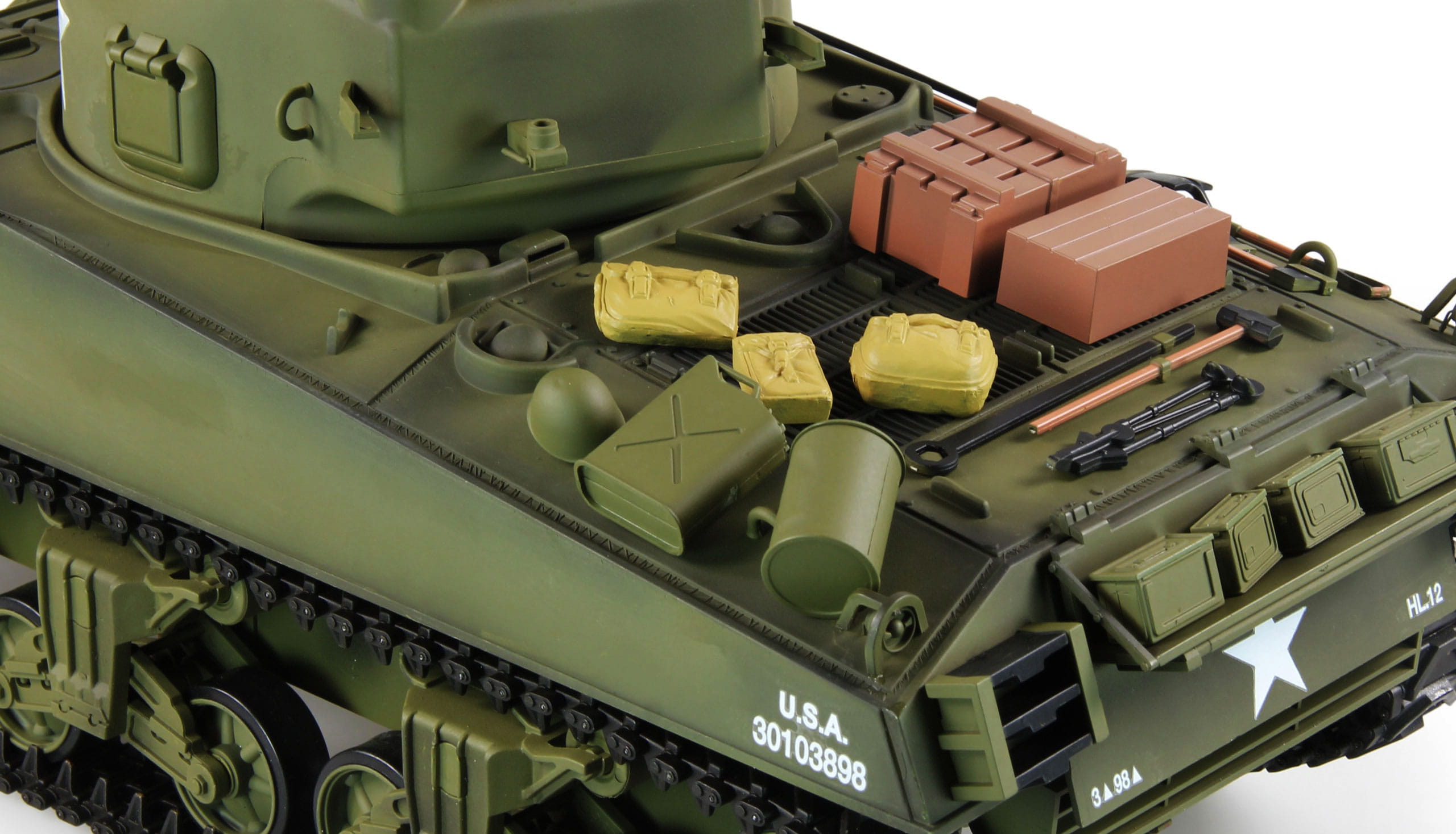 Amewi RC Panzer 1:16 U.S. M4A3 Sherman Advanced Line IR BB Amewi RC Panzer 1:16 U.S. M4A3 Sherman Advanced Line IR BB