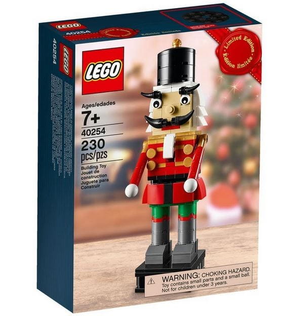 LEGO Spezial Nussknacker Limitiertes Weihnachts Set 2017
