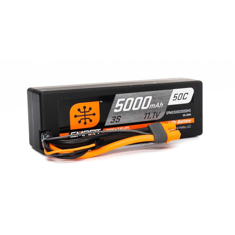 SPEKTRUM Lipo Akku 5000mAh 11 1V 50C Smart spektrum lipo akku 3s 5000
