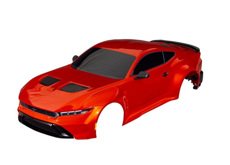 Traxxas Karosserie Ford Mustang komplett mit Anbauteilen kupfer - RC-Zubehoer