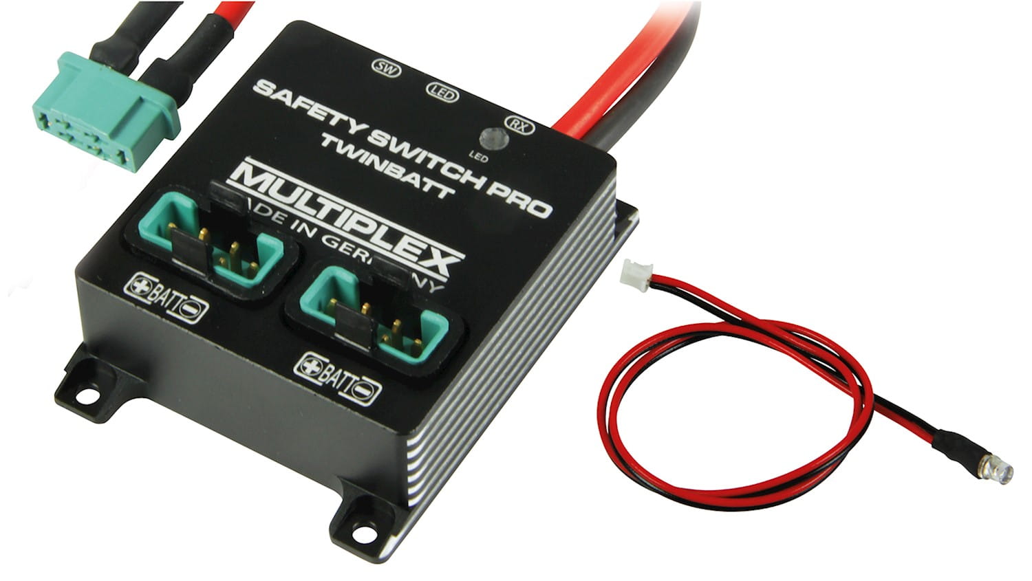 Multiplex SAFETY SWITCH PRO Twinbatt (M6) Multiplex SAFETY SWITCH PRO Twinbatt _M6_ - RC-Zubehoer