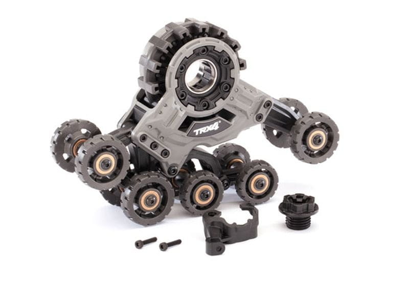 Traxxas Traxx vorn links montiert (benötigt # 8886, 7061 & 8895)
