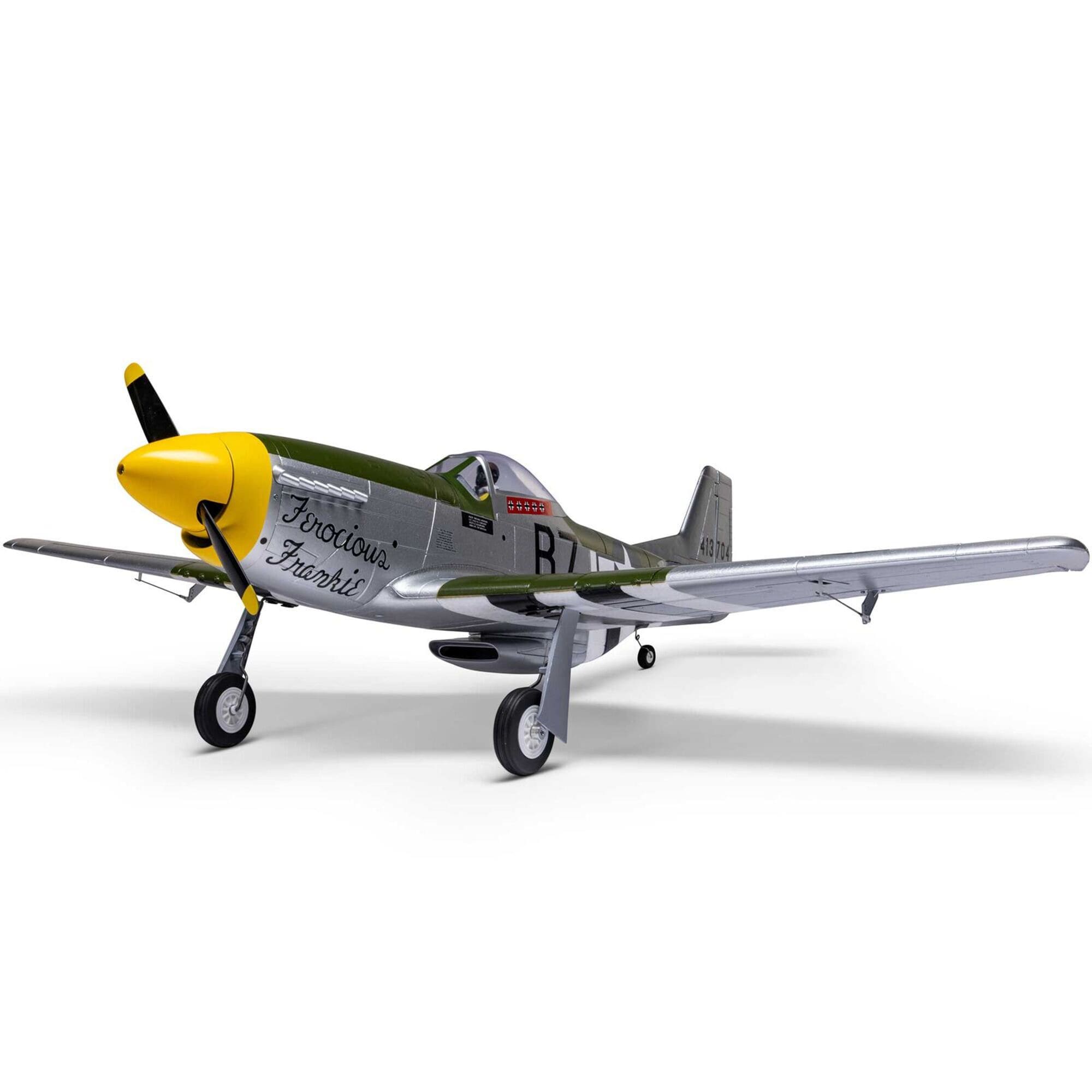 E-flite P51D Mustang 1m BNF Basic mit AS3X und SAFE e-flite-p51d-mustang-1-0m-bnf-rc-flugzeug-as3x-safe