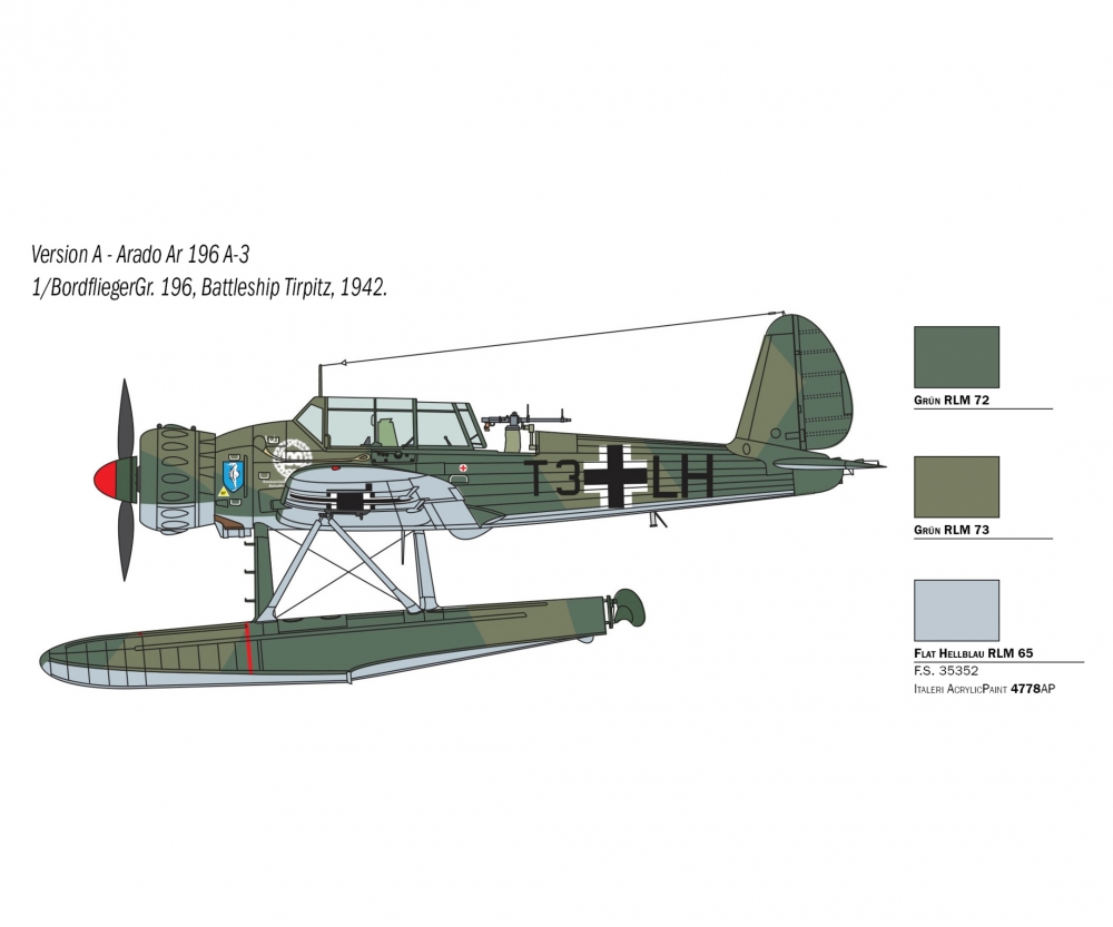 Italeri 1:48 Ju 87 B-2/R-2 Stuka "Picchiatello"