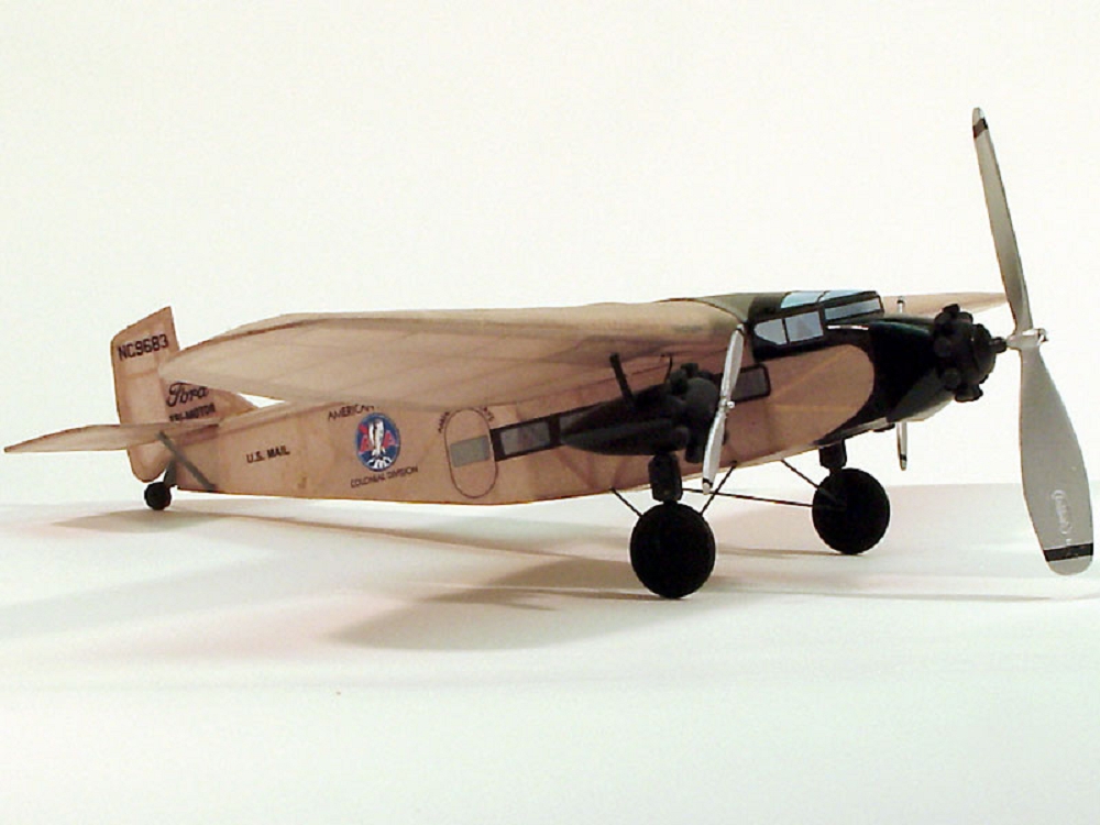 Dumas Aircraft Ford Tri-Motor Balsabausatz - RC-Zubehoer