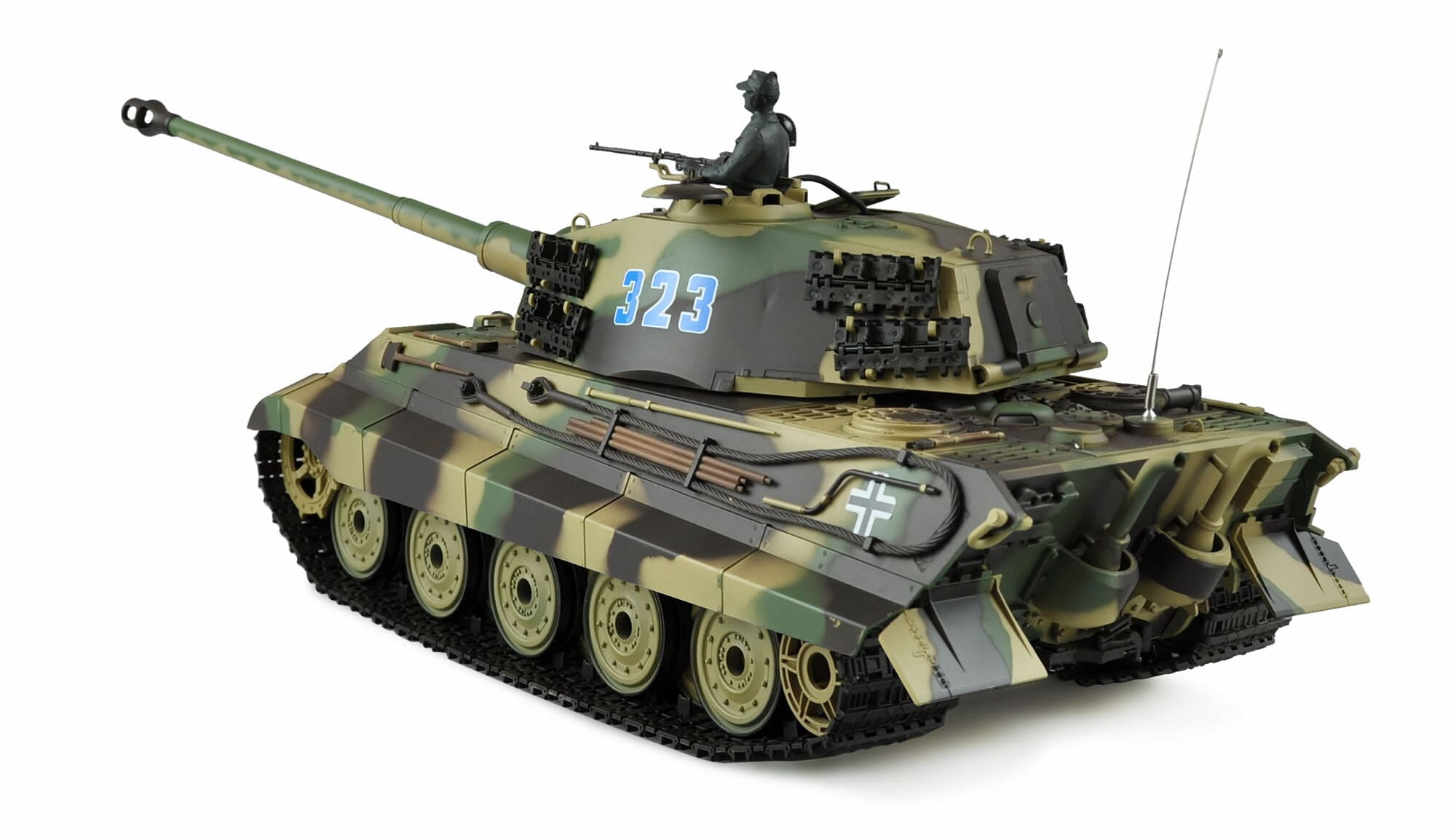 Amewi RC Panzer Koenigstiger 1_16 Standard Line mit Rauch_ Sound_ BB _ IR
