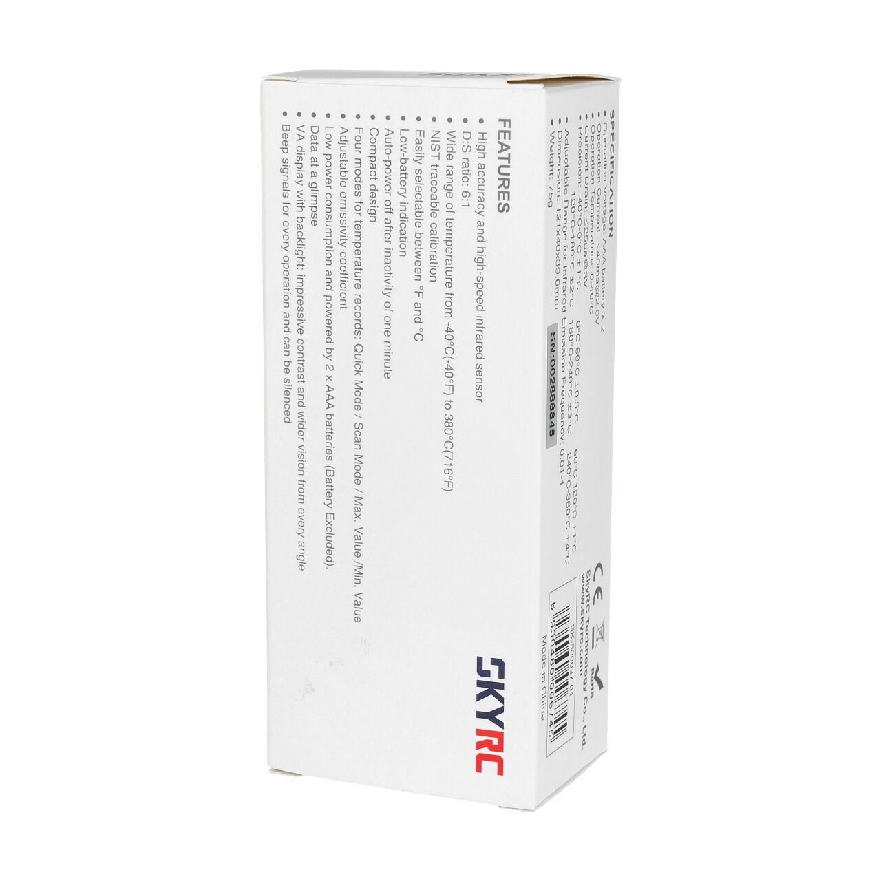 SkyRC Infrarot Thermometer ITP380