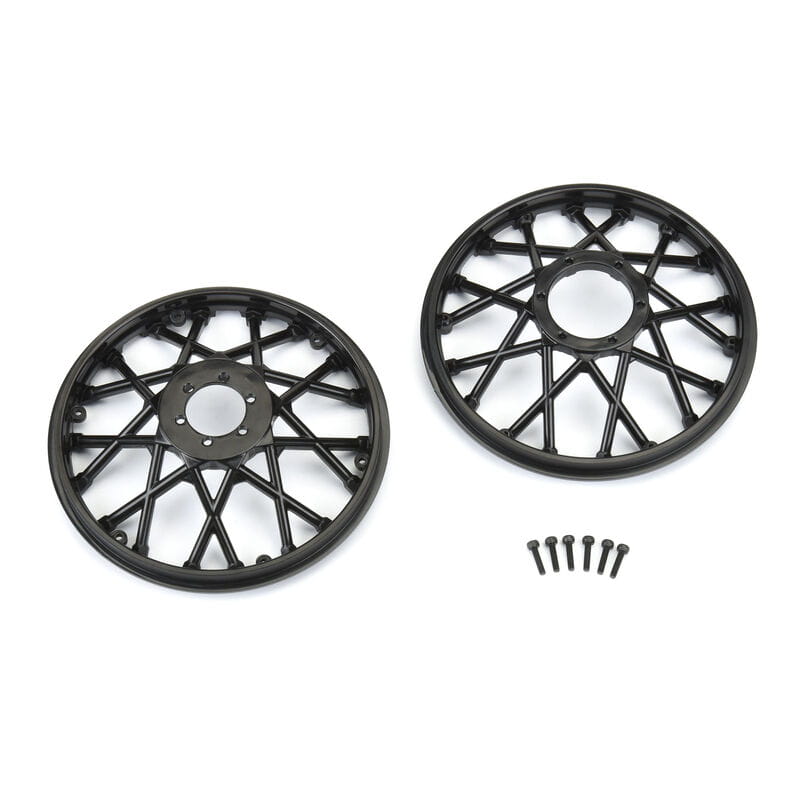 Proline 1_4 Bullyspoke V2 Bead Rear Wheel Black_ Promoto-MX - RC-Zubehoer
