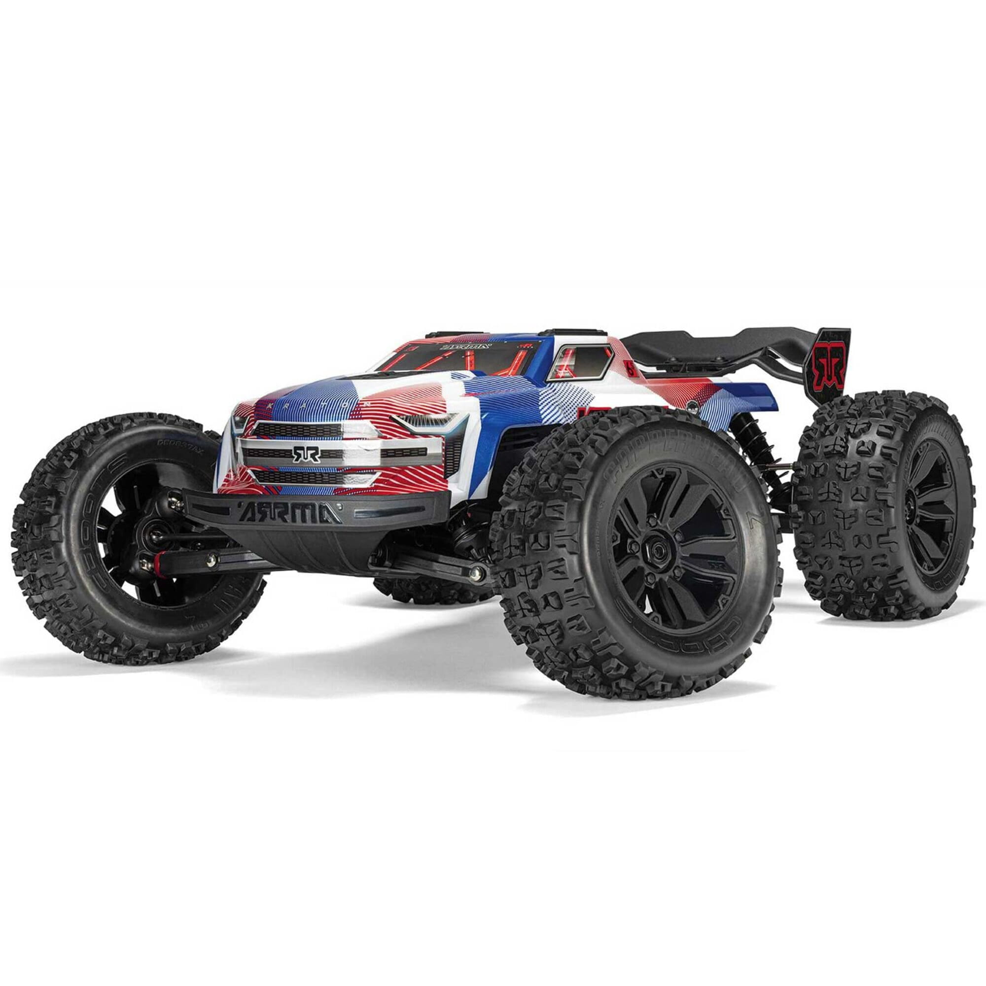 Arrma KRATON 6S BLX V6 RTR 1_8 Speed Truck in Blau-Rot
