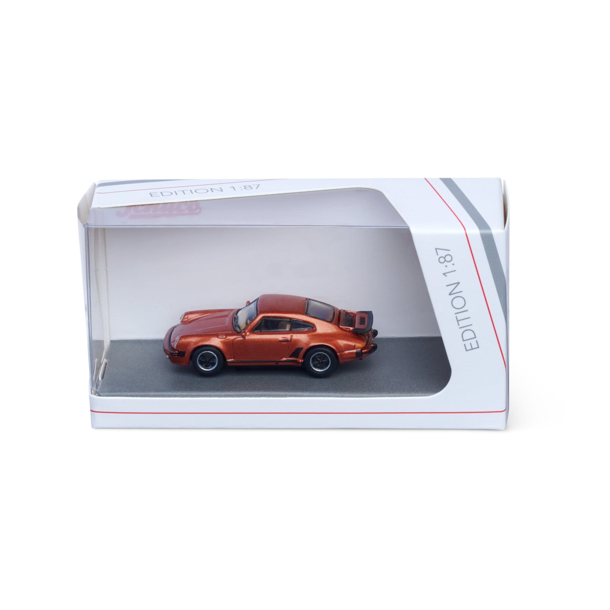 Schuco 1_87 Porsche 911 Turbo _930_ Bronze_Schw Standmodell